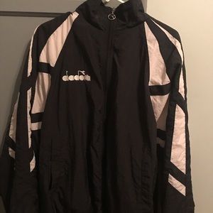 Diadora vintage style windbreaker